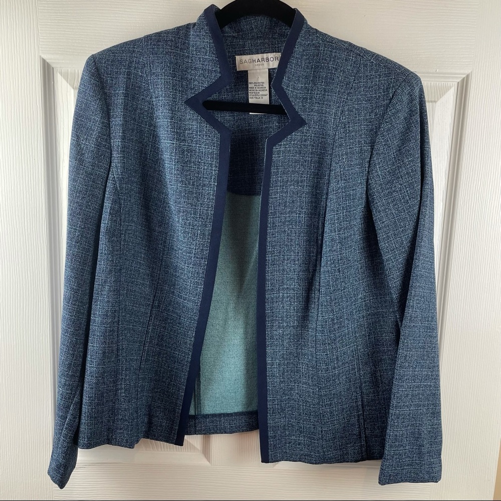 Sag Harbor Dress Blue Jacket